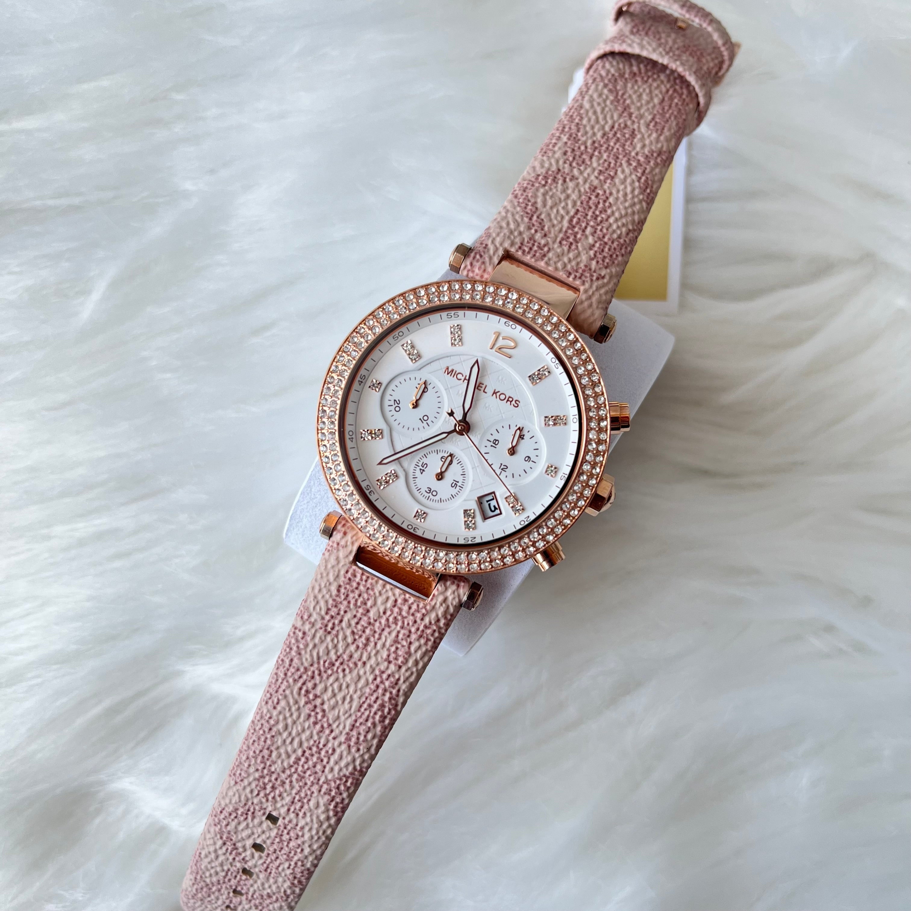 Reloj michael kors rosa hot sale